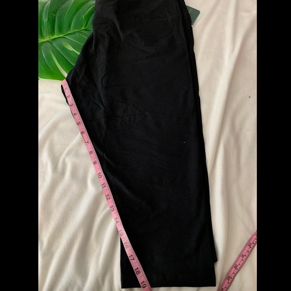 NWT! Lyssé Control Top Capri Leggings Black SZ 3X - Picture 5 of 9